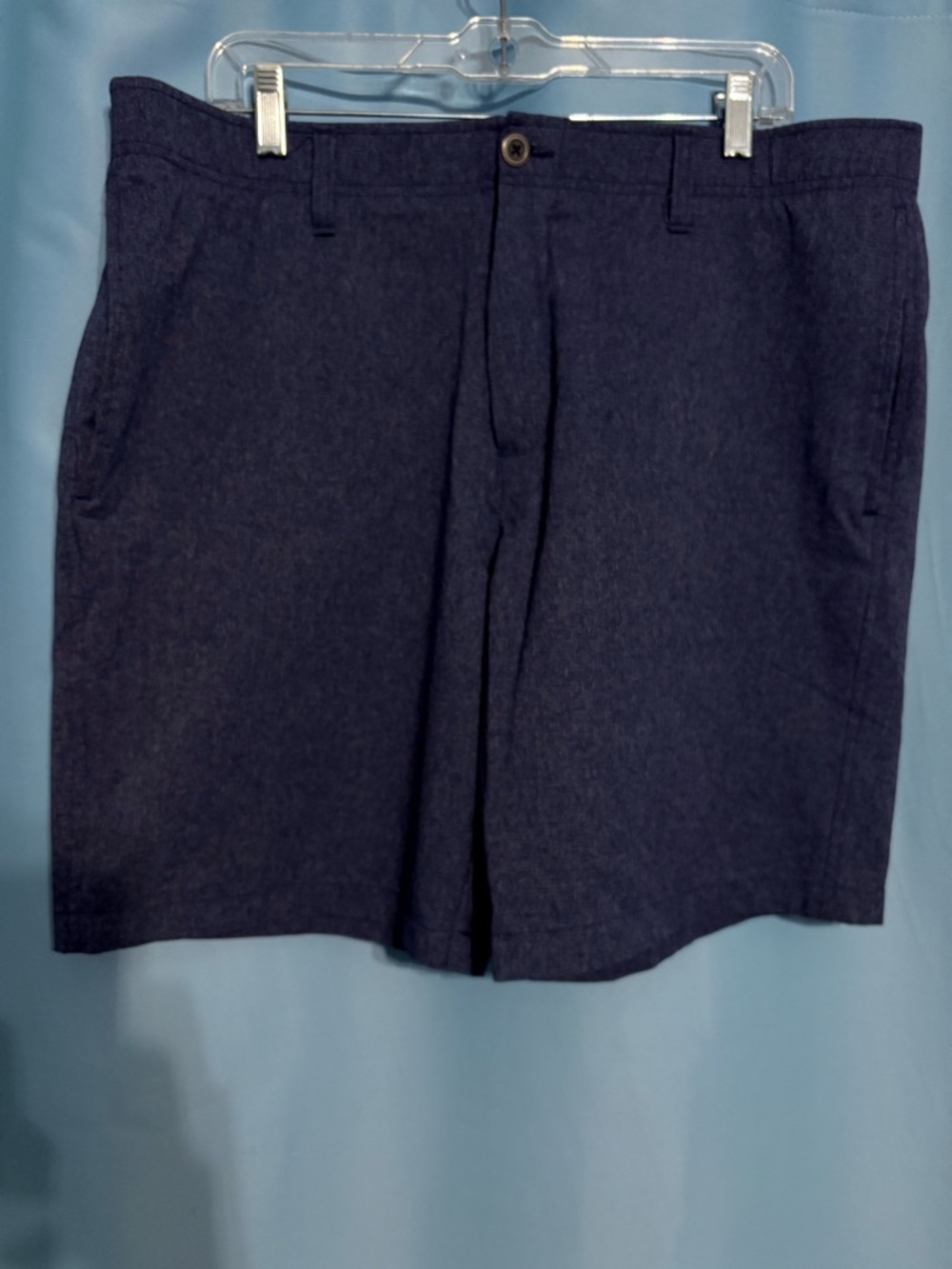 Under Armour Men's Classic Navy Cotton Blend Shorts